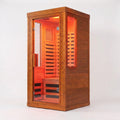 Infrared Sauna Engineered for Home Recovery, 660nm & 850nm Red Light Therapy, Canadian Hemlock Wood, 1170W